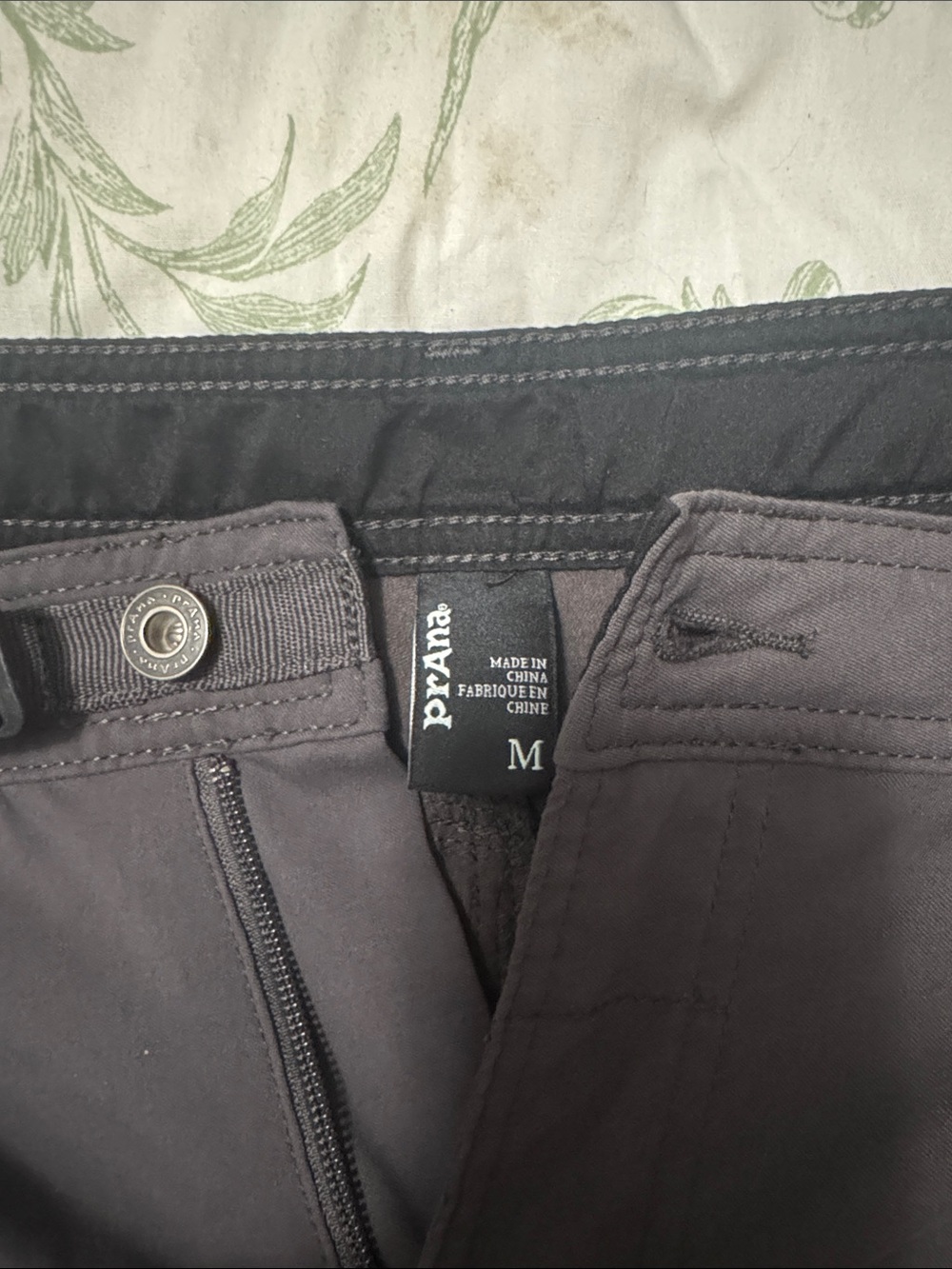 Prana Men's Slate Gray Cargo Shorts